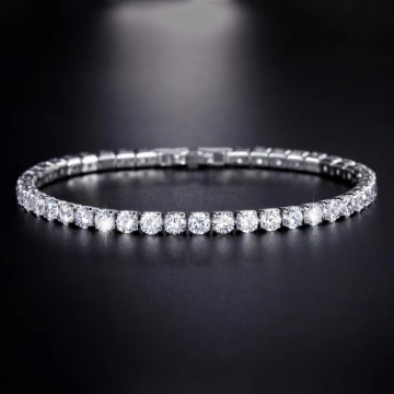 Picture of Single Row Diamond Bracelet