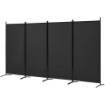 Picture of Iron Frame Push-Pull Mobile Partition Screen