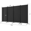 Picture of Iron Frame Push-Pull Mobile Partition Screen